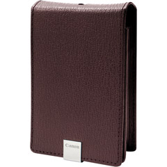 Canon PSC-1000BUR Leather Case for PowerShot SD1000