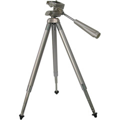 American Recorder TRPD-0640 Slim Aluminum Tripod with 2-Way Panhead by American Way