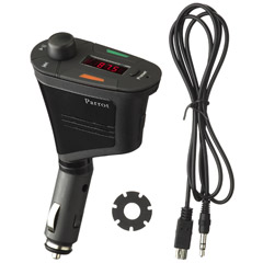 Parrot PMK5800 Plug-and-Play Bluetooth Hands-Free FM Transmitter Speakerphone Buy Bluetooth Headsets .com & Buy Bluetooth Wireless .com
