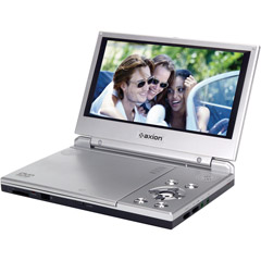 Axion AXN-6090A 9' ' Widescreen Portable DVD Player with Axi-Port