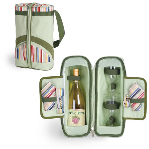 Picnic Time Estate - Riviera Edition Wine Tote Deluxe Service 518-49-990