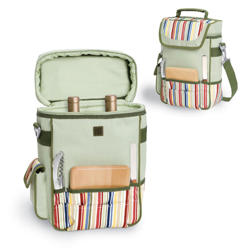 Picnic Time Duet - Riviera Edition Two Bottle Wine Tote 622-04-990