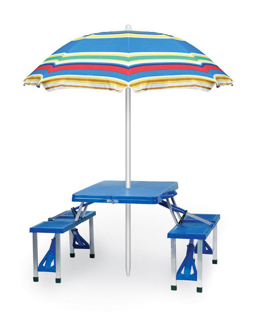 Picnic Time Folding Table - Green 811-00-121