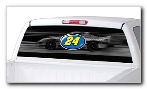 Adrians NASCAR Window Banner - Jeff Gordon WB0124