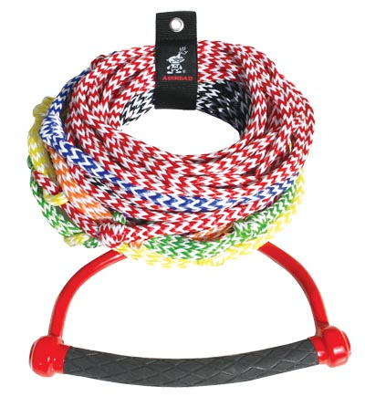 Airhead AHSR8 Water Ski Rope 8section Radius Handle