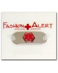 Fashion Alert Medical Jewelry T00 Diabetes Tag