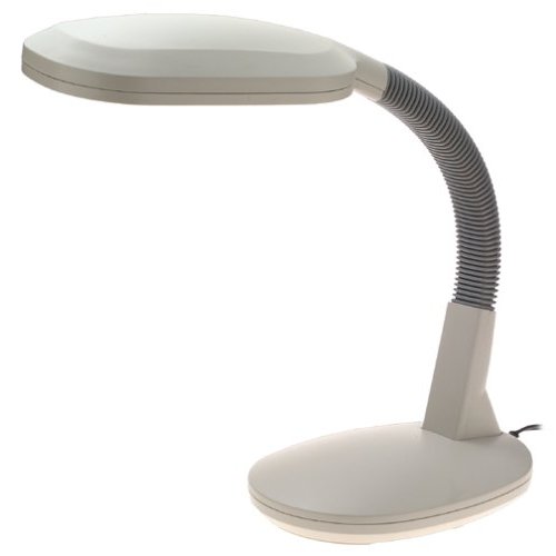 Desk Lighting - American Lighting USA 9302TC WHT White Computer Desk Lamp