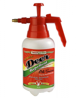 I Must Garden DA48 Deer Repellent - All Season Formula 48oz Ready to Use Refillable Pump Spray I Must Garden DA48 Deer Repellent - All Season Formula 48oz Ready to Use Refillable Pump Spray