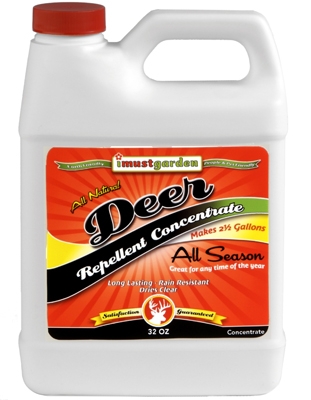 I Must Garden DAC32 Deer Repellent - All Season Formula 32oz Concentrate I Must Garden DAC32 Deer Repellent - All Season Formula 32oz Concentrate