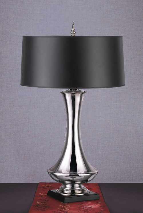 Murray Feiss 9500MG Mercury Glass Mirror Glass Table Lamp Shade