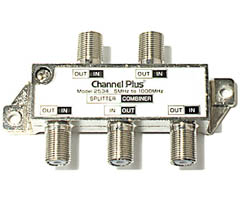 CHANNEL PLUS 2534 Splitter/Combiners 4way