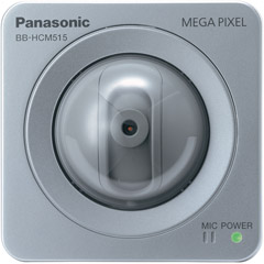 Panasonic Camera - Panasonic BB-HCM515A MegaPixel PoE Network Camera - Color - CCD - Cable