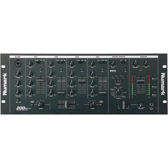 Karaoke Microphone - NUMARK INDUSTRIES 200FXMKII Club DJ Vocal FX Mixer And Karaoke Mixer With Vocal Remover With 5 Microphone Inputs