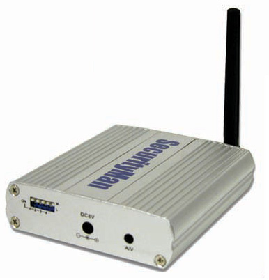 SecurityMan SM-734 2.4GHz Wireless Receiver for SecurityMan 2.4GHz Camera - NTSC