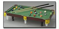 Pool Tables - Club Fun Tabletop Miniature Pool Table SPPT