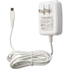 Blackberry 82215RIM Blackberry White International Travel Charger