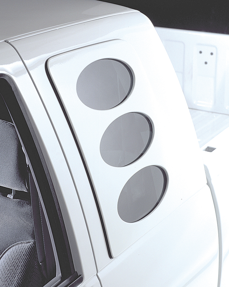 Covers V-Tech 1999-06 Ford Super Duty Oval Sidewinders Window Covers 3255 DSD417274