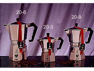 BIALETTI 6 CUP STOVE TOP 20-6