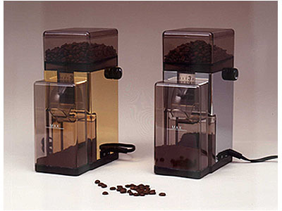 European Gift PGC Tre Spade Conical Burr Coffee Grinder  Chrome