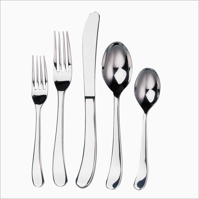 079914-16005-6 Sea Drift 18-10 Stainless 5 Piece Place Setting
