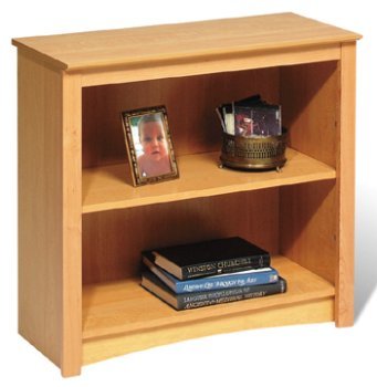 Prepac MDL3229 Maple 2shelf Bookcase