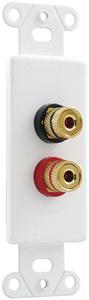 OEM SYSTEMS IWM-2BPG 5-Way Binding Posts 2 connector plates IWM-2BPG