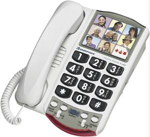AMERIPHONE P300 PHOTO PHONE WITH ADJUSTABLE AMPLIFIER P300