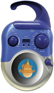 GEAR TO GO 24379 Shower Radio With Mirror 24379 by GEAR TO GO