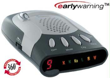 EARLY WARNING EW3100 RADAR/LASER DETECTOR