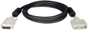 TRIPPLITE P562006 DVI Cables & Adapters Monitor Cables 24Pin DVID DualLink Male to Female Extension Cable 6 ft