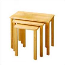 Winsome 89326 Beech Beechwood TABLE NESTING 3PC