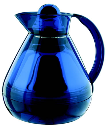 Alfi 30865052090 .9L 7 Cup Basic Azure Blue Carafe by Alfi