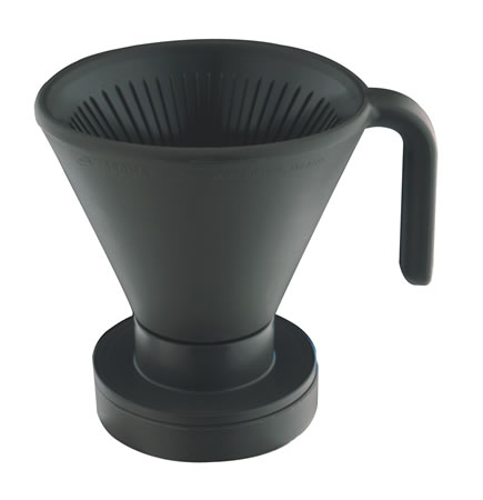 Alfi 32124024620 na Aroma Black Coffee Filter 3 parts with Adapter and Dripping Plate Carafe