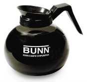 BUNN 06078.0012 Decanter GlassBLACK REG 12PACK Coffee Decanters