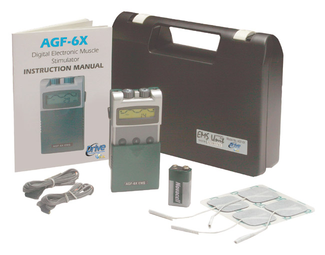 Drive Medical AGF-6X Digital Electronic Muscle Stimulator with Timer