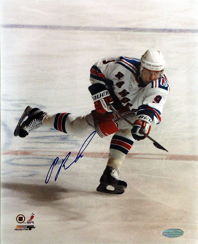 Steiner Sports Pavel Bure Hand Signed Rangers 8x10 Photograph BUREPHS008001