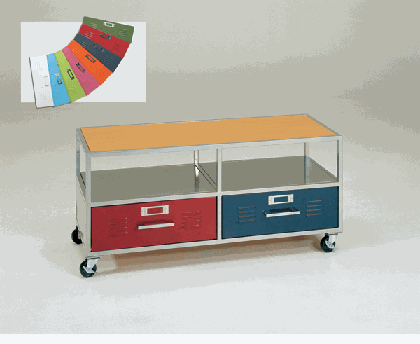 Elite 38-6703-997 Locker - TV Media Cart