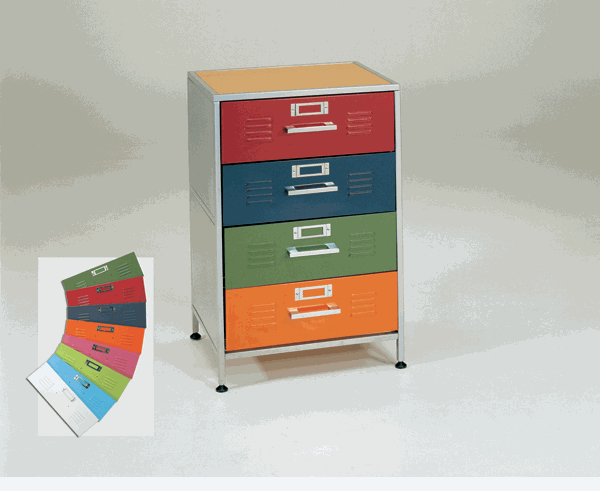 Elite 38-6701-997 Locker - 4 Drawer Dresser by Elite