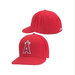 Angels Baseball - Anaheim Angels Game Authentic MLB On-Field Exact Fit Baseball Cap Size 7 1/4