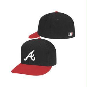 Atlanta Braves Baseball - Atlanta Braves Game Authentic MLB On-Field Exact Fit Baseball Cap Size 7 3/8