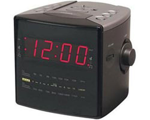 KJB C1230HC CUBE STYLE CLOCK RADIO CAMERA COLOR HARDWIRED Covert Video Equipment