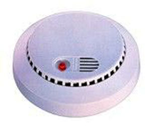 KJB C3000B24 SMOKE DETECTOR CAMERA BOTTOM VIEW B/W 2.4GHZ Covert Video Equipment