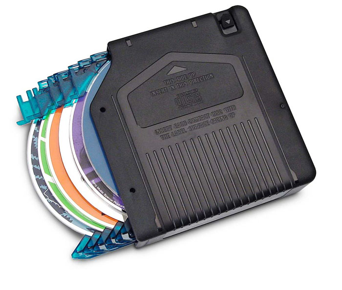 Pioneer Car JD-612V 6 Disc DVD Multi CD Magazine by Pioneer Car