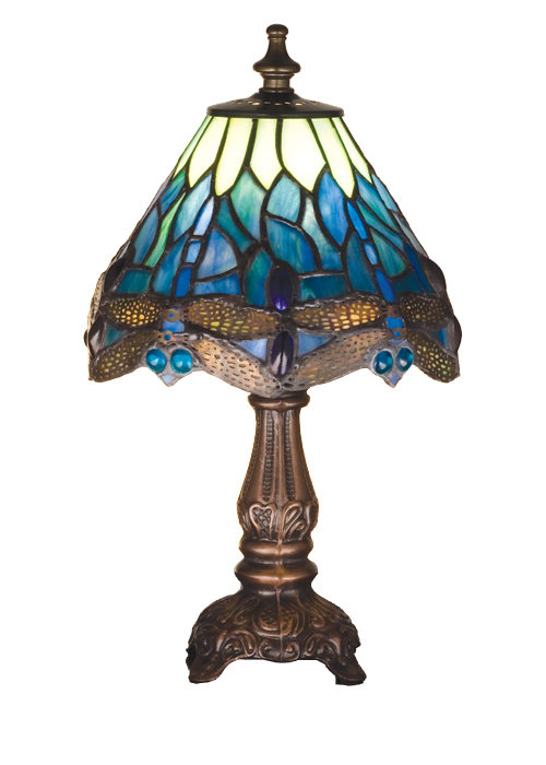 Meyda Tiffany 26597 11.5 Inch H Hanginghead Dragonfly Mini Lamp