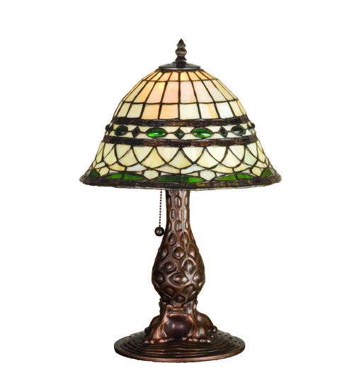 Accent Lamps - Meyda Tiffany 27539 18 Inch H Tiffany Roman Accent Lamp