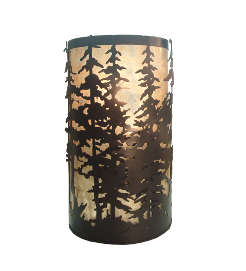 17289 12 Inch W Tall Pines Wall Sconce