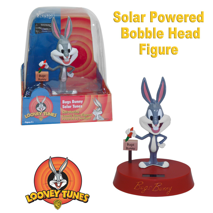 Collectible Toys - Bugs Bunny Solar-Powered Bobble Head Collectible