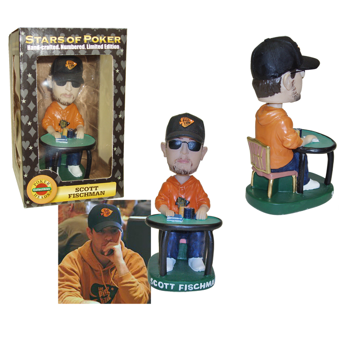 Poker 16SFBH Scott Fischman Bobblehead