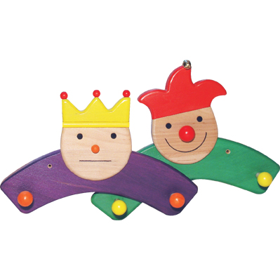 Bajotoysusa BT66310 KING AND JESTER HANGING... by Bajotoysusa