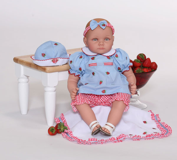 Baby Dolls - Molly P Originals 18066D 18 Inch Baby Doll - Carmella